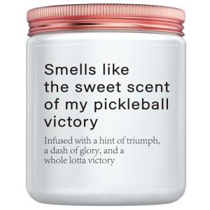 Pickleball Gifts for Men & Women - Funny Scented Candle Gifts for Pickleball Lovers, Players, Coaches - Birthday, Christmas, Victory Celebration Present
