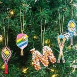 Mrchtmas Christmas Pickleball Paddles Ornaments, Christmas Tree Ornament, Hanging Ornaments Pickleball Ornament Gifts for Sisters Mom Grandparent Women Men