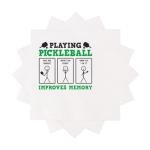 VOWFOO Funny Pickleball Quote Cocktail Napkins 50Pcs Playing Pickleball Improves Memory Dink Paper Disposable Napkins for Pickleball Players Party Table Decorations 5 x 5 Two-ply (Improves Memory)