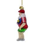 Kurt Adler 5-inch Noble Gems™ Pickleball Santa Ornament