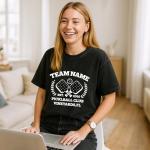 KAINSY Custom Pickleball Team Shirt – Personalized Pickleball Club T-Shirt with Team Name & Location, Vintage Graphic Tee for Players & Coaches Gift