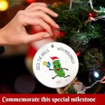 Pickleball Christmas Ornament Gifts for Pickleball Lover, 2025 Played A Lot of Sport Ornaments for Christmas Tree, Ceramic