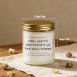 Nanooer Funny Pickleball Gifts for Women & Men - Scented Candle for Pickleball Lovers - Unique Pickle Ball Accessories & Decor-Birthday, Retirement, Christmas Gift Ideas for Players (7oz)