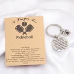 MYOSPARK Pickleball Keychain - Pickleball KC Inspired Design - Unisex Gift for Pickleball Enthusiasts