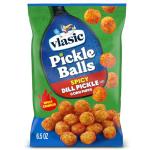 Vlasic Pickle Balls, Spicy Dill Pickle Flavored Corn Puffs, Pickleball Gifts, Funny Easter Gift for Pickle Fans, 6.5 oz.