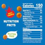 Vlasic Pickle Balls, Spicy Dill Pickle Flavored Corn Puffs, Pickleball Gifts, Funny Easter Gift for Pickle Fans, 6.5 oz.