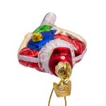 Kurt Adler 5-inch Noble Gems™ Pickleball Santa Ornament