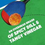 Vlasic Pickle Balls, Spicy Dill Pickle Flavored Corn Puffs, Pickleball Gifts, Funny Easter Gift for Pickle Fans, 6.5 oz.