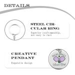 Sudaporn Pickleball Keychain Set for 2 Cute Pickleball Paddle Key Ring for Team Coach Christmas Xmas Gifts Sports Keyring for Boys Girls Cheerleaders Backpack Wallet Accessories