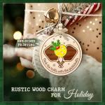 CHOANG Pickleball Christmas Ornament - Funny Wood Holiday Decor for Pickleball Lovers, Paddle and Ball Tree Hanging Gift for Player, Coach, or Team - Sports Xmas Keepsake, 2 Layer Wood