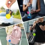 ADGJMPSV 24 PCS Pickleball Keychain,Novelty Fun Unique Gifts for Women,Men & Pickleball Lovers - Bulk Party Favors & Team Accessories
