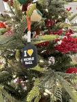 Pickleball Gifts Pickleball Ornament 2025 - Gift Ideas for Pickleball Lovers, Pickleball Accessories, Stocking Stuffers, Miniature Pickleball Paddle to Hang on Chrtistmas Tree, 4 Inches