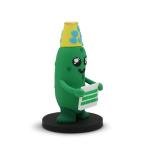 GOOFBALLS Funny Birthday Candle Holder – Humorous Party Decoration & Gag Gift – Quirky Cake Topper for Adults & Friends - Pickle