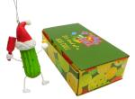 Pickleball Pickle Ornament Boxed Gift Set Christmas Tree Decoration Funny Pickleballer Holiday Decoration
