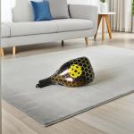 Toddmomy 10pcs Yellow Pickleball Paddle Foil Balloons Sports Themed Party Decorations for Birthday and Shower Supplies