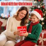 CJiangpo Pickleball Christmas Ornament 2025-2 Layers Wooden Pickle Christmas Tree Ornament Hanging Decoration Pendant, Funny Pickleball Gifts Acessories Xmas Gifts for Sports Lovers Friend Player