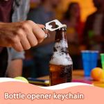 Pliwcas Pickleball Paddles Bottle Opener Keychain for Friends Birthday Gifts for Pickleball Players End of the Season Gifts for Sister Brother Stainless Steel Key Chain for Pickleballs Lover