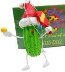 Pickleball Pickle Ornament Boxed Gift Set Christmas Tree Decoration Funny Pickleballer Holiday Decoration