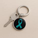 1080 Graphics Best Gnome Lupus Awareness Pickleball Cancer Survivor Ribbon Sport Lover Stainless Steel Keychain with Ring Double Sided