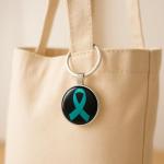 1080 Graphics Best Gnome Lupus Awareness Pickleball Cancer Survivor Ribbon Sport Lover Stainless Steel Keychain with Ring Double Sided