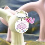 Lelekdo Pickleball Accessories Keychain Pickleball Gifts for Women Pickle Ball Keychain for Friends Teen Girls Pickleballs Bags Charms