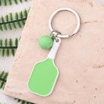 Green Pickleball Keychain Charm for Purse Bag Accessories for Women Men Sports Pickleball Themed Gifts for Women Men Friend Pickle Ball Lover Birthday Gifts for Boys Son Daughter Pickle Ball Gift Idea