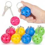 HaiFafafaing 8 Pcs Pickleball Keychain Pickleball Gifts for Women Fun Unique Pickleballs Bag Charm Team Party Favors for Players Sports Lovers