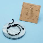 HARACRAFT Sport Bead Ranger Bracelet, 13 Beads Score Tracker for Golf, Swimming, Baseball, Pickleball, Jogging, Adjustable Stroke Counter, Stainless Steel Beads Unisex Gift (Black)