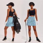 Ekouaer Golf Skorts Skirts for Women Hidden Pockets High Waisted Tennis Skort Athletic Pickleball Clothes