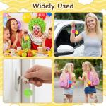 HaiFafafaing 8 Pcs Pickleball Keychain Pickleball Gifts for Women Fun Unique Pickleballs Bag Charm Team Party Favors for Players Sports Lovers