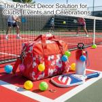 HaiFafafaing 8 Pcs Pickleball Keychain Pickleball Gifts for Women Fun Unique Pickleballs Bag Charm Team Party Favors for Players Sports Lovers