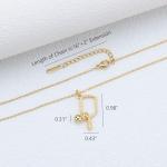 AINILOVE Pickleball Necklace for Women, Pickleball Stuff Jewelry Birthday Gifts for Womens Men Teens Sport Pickleball Accessories Gift (Pickleball Necklace)