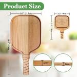 3 Pcs Pickleball Charcuterie Board Set with 2 Drink Coasters,Funny Pickleball Gifts for Men and Women,Unique Pickle ball Gift Ideas, Valentine’s Day Gifts for Players & Lovers