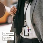 3dRose, Funny Cute Beagle Hound Dog Playing Pickleball Sports Cartoon, set of 2 Key Chains