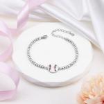 AINILOVE Gifts for Pickleball Lovers, Soccer/Baseball/Pickleball Bracelet Pickleball Stuff Jewelry Birthday Gifts for Women Men Teens Players (Baseball Bracelet Silver)