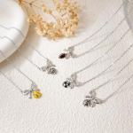 Kenailw Softball/Soccer/Volleyball/Basketball/Football/Tennis/Pickleball Necklace for Team Coach Player, Sports Lovers Accessories Jewelry Christmas Gifts 16+3 Inches (Volleyball-silver)