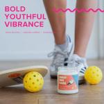 Serving Sass Soy Wax Candle – Rose, Clove & Patchouli – Pickleball Gift Candle, 9 oz Clean Burn