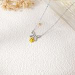 Kenailw Softball/Soccer/Volleyball/Basketball/Football/Tennis/Pickleball Necklace for Team Coach Player, Sports Lovers Accessories Jewelry Christmas Gifts 16+3 Inches (Softball-silver)