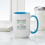CafePress Real Grandmas Play Pickleball Mugs 15 oz (444 ml) Ceramic Coffee Mug