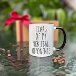CATABUBU Pickleball Player Gifts for Women, Men - Tears of My Pickleball Opponents Mug Birthday Christmas Gift for Dad, Mom, Best Friend - Pickle Ball Accessories Sports Gifts for Coach, Players-244