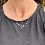 born to rally Cross Court Charmer Pickleball Necklace – Elegant Pickleball Jewelry for Women, Gift for Players & Fans
