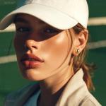 JNCTCOE 4 Pairs Cute Sports Earrings for Women, Dainty Rhinetsone Pickleball Earrings Set Dainty Statement Sports Theme Pickleball Gold Stud Earring for Women Jewelry Gifts