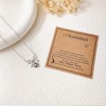 Kenailw Softball/Soccer/Volleyball/Basketball/Football/Tennis/Pickleball Necklace for Team Coach Player, Sports Lovers Accessories Jewelry Christmas Gifts 16+3 Inches (Basketball-silver)