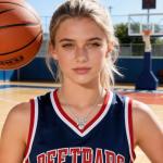 Kenailw Softball/Soccer/Volleyball/Basketball/Football/Tennis/Pickleball Necklace for Team Coach Player, Sports Lovers Accessories Jewelry Christmas Gifts 16+3 Inches (Basketball-silver)