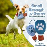 PUPROAR Pickleball Dog Toy – Valentines Day& Birthday Dog Toy Present & Pickleball Gift, Plush Pickle Ball Paddle with Interactive Squeaker & Crinkle, Funny Puppy Gift