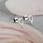 AKTAP Pickleball Lover Gift Pickleball Earrings Pickleball Paddle Earrings Pickleball Player Jewelry