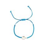 New valley warbler Handmade Pickleball Bracelet, Adjustable Woven Cord, Sports Jewelry Gift, Set of 2 (Blue)