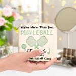 Fouliki Travel Jewelry Box,Personalized Embroidered Jewelry Box,Personalized Gift for Pickleball Lover,Daughter,Girlfriend,Modern and Unique Aesthetic,Wedding Gift