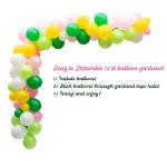 Dinks and Drinks Pickleball Party Decorations | Pickle Balloon Garland Kit + Foil Backdrops + Pickleball Balloons | Fun Pickleball Birthday Decorations (Dinks and Drinks)