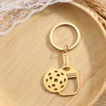 MUCOOS Pickleball Keychain Perfect Pickleball Accessories Gifts for Christmas Birthdays Ideal for Pickleball Bag Backpack
